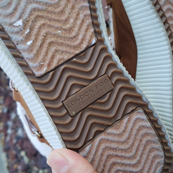 London Fog Womens Chelsea Faux Fur Platform Ankle Boots Size 6 Comfort Winter - Picture 7 of 16